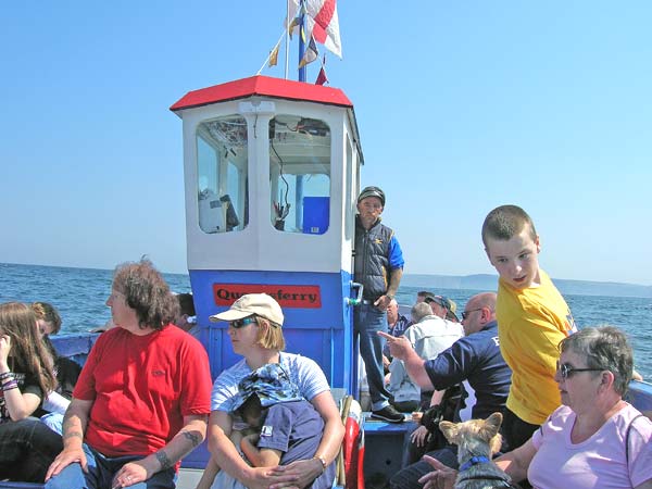 Neil, a qualified local skipper with extensive experience, has operated the Queensferry for 6 years here on the Yorkshire coast. He and his crew will point out all the places of interest and any wildlife along the way.